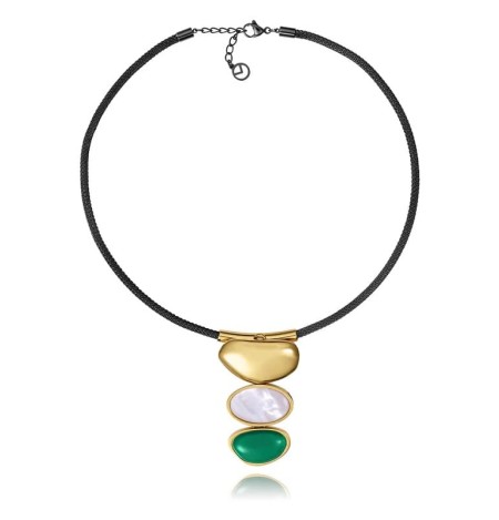 Collar Viceroy Desmontable de Acero Chapado en Oro14348C01019