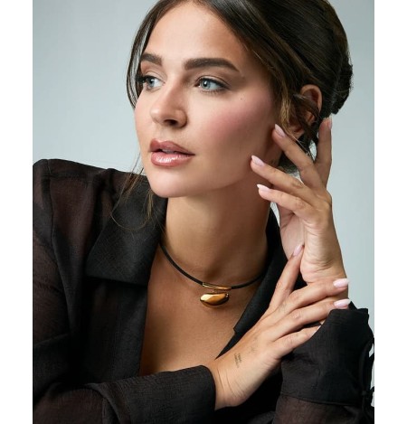 Collar Viceroy Desmontable de Acero Chapado en Oro14348C01019