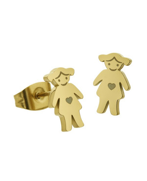 Pendientes Niña Gold Marea Sweet Family D00301/14