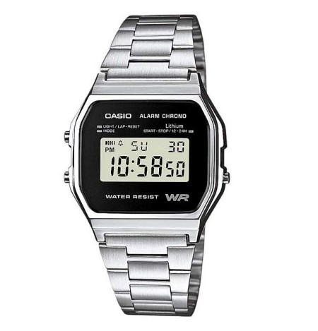 Reloj Casio A-158WE-1E Digital Unisex  | Relojería Joyería Pardines