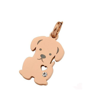 Charm Perro Rose Gold Marea Sweet Family D00302/21