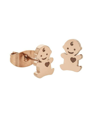 Pendientes Bebe Rose Gold Marea Sweet Family D00301/18