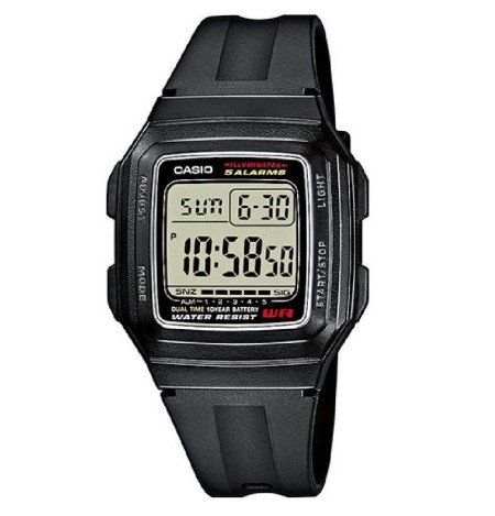 Reloj Casio F-201W-1AEG Digital Unisex | Relojería Joyería Pardines