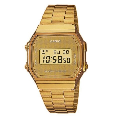 RELOJ CASIO A-168WG-9B DIGITAL UNISEX | Relojería Pardines