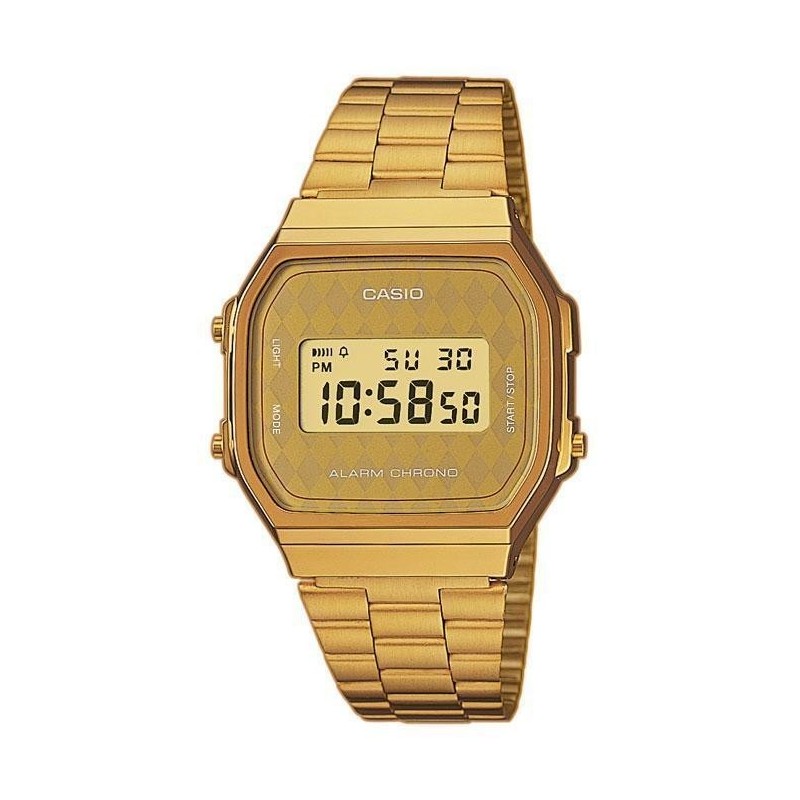 RELOJ CASIO A-168WG-9B DIGITAL UNISEX | Relojería Pardines