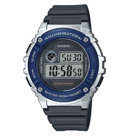 RELOJ CASIO W-216H-2A DIGITAL HOMBRE | Relojería Pardines