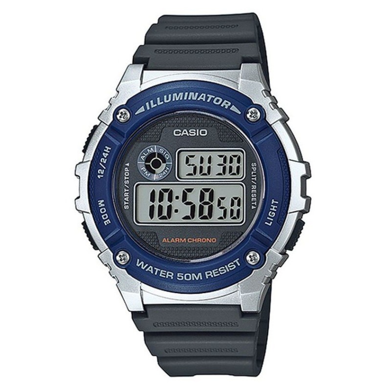 RELOJ CASIO W-216H-2A DIGITAL HOMBRE | Relojería Pardines