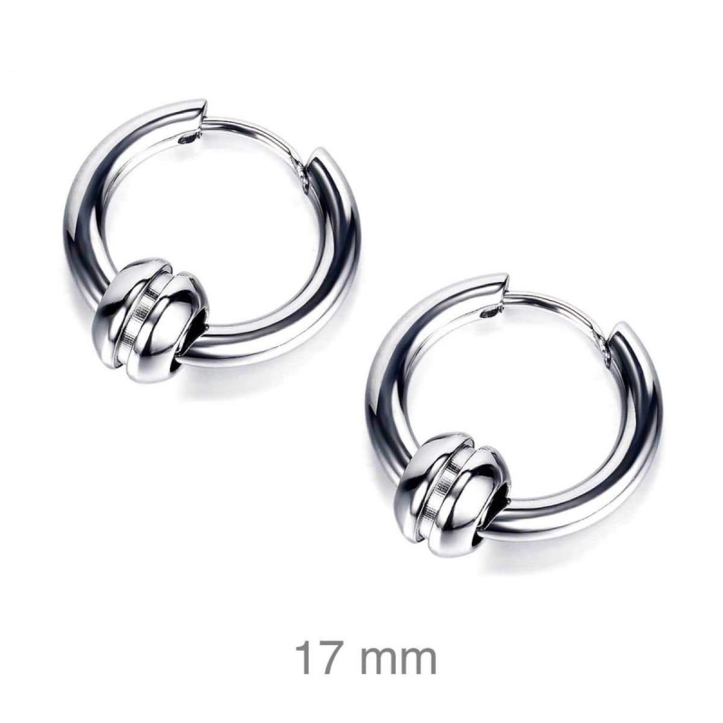 Pendientes Aro en Acero