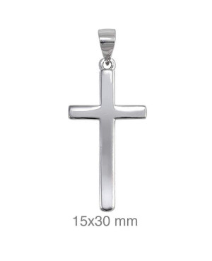 Cruz Plana de Plata Ley