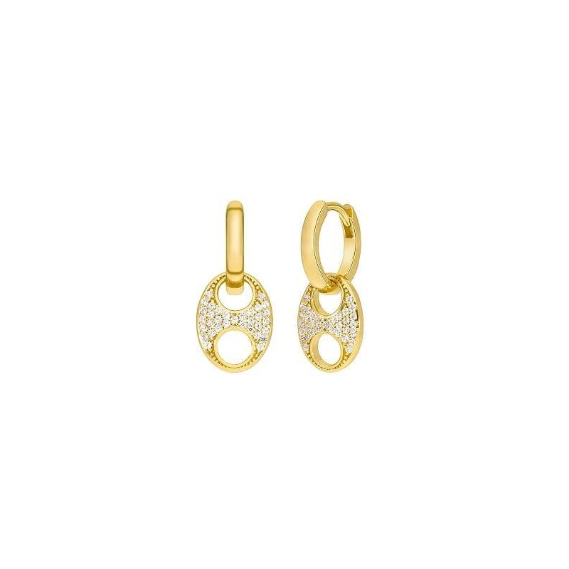 Pendientes Marea Zoe D02201/AR Plata Ley  Bañada en Oro | Relojería Joyería Pardines
