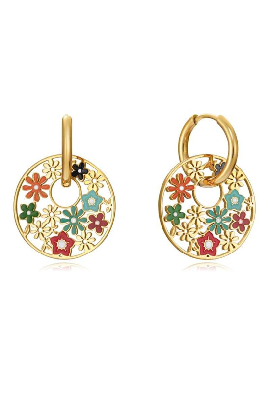 Pendientes Viceroy de acero esmalte Colores