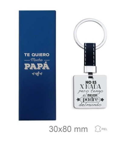 Llavero para el Padre Acero y Piel Negra