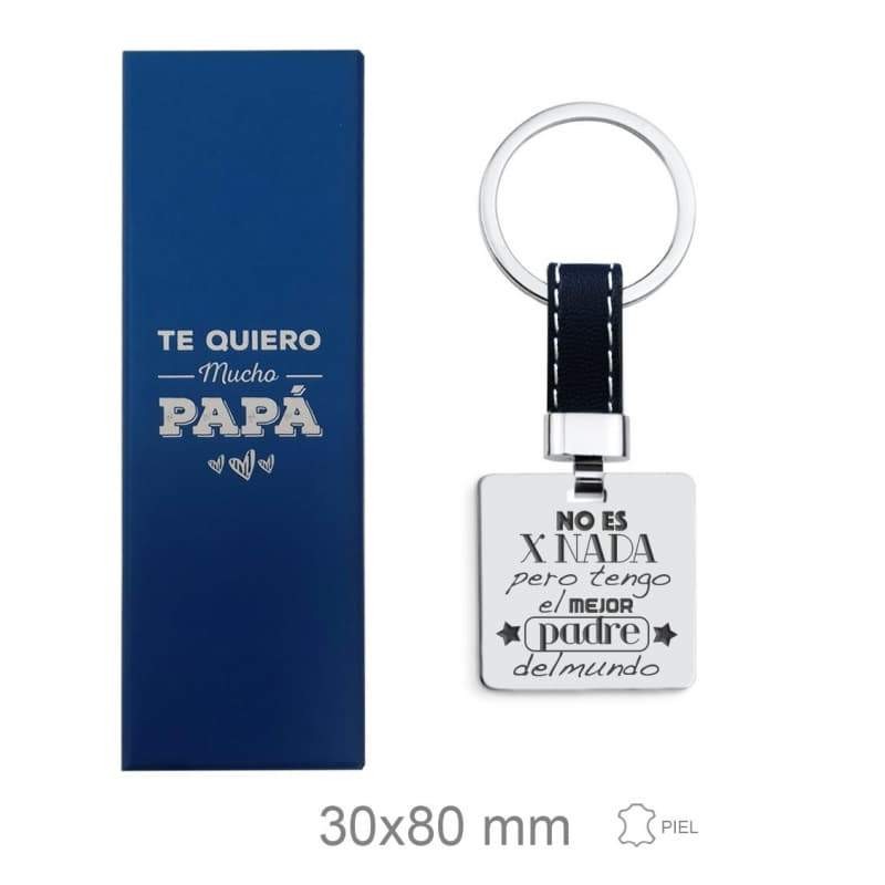 Llavero para el Padre Acero y Piel Negra