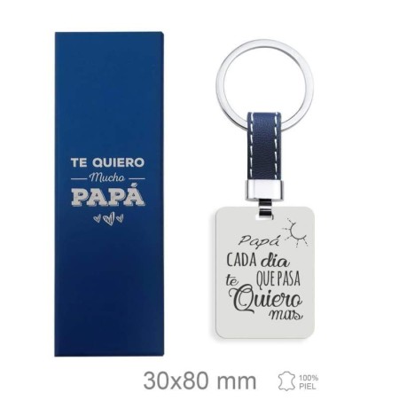 Llavero para el Padre Acero y Piel Negra