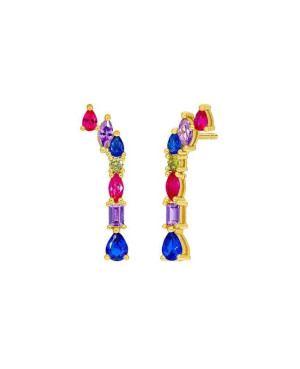 Pendientes Marea Aura D02501/AH Plata Ley