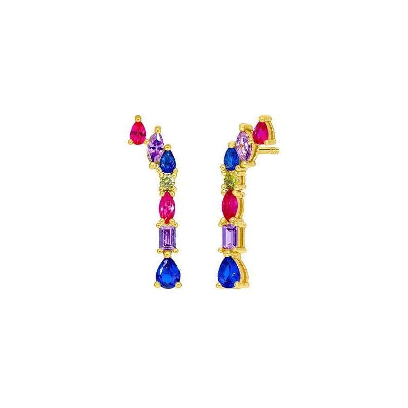 Pendientes Marea Aura D02501/AH Plata Ley