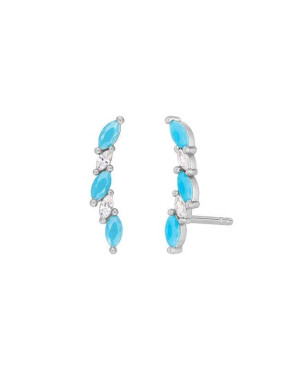 Pendientes Marea Santorini D02701/AB Plata