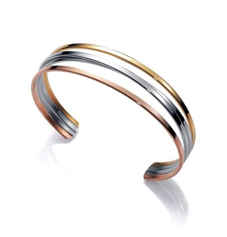 Pulsera Brazalete Viceroy Air de Acero Tricolor