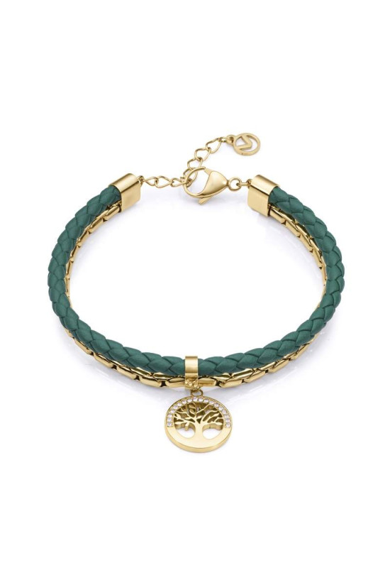 Pulsera Viceroy Acero y Piel 15143P09016