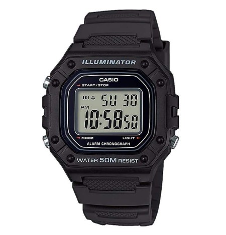 Reloj Casio W-218H-1AVEF Digital Hombre