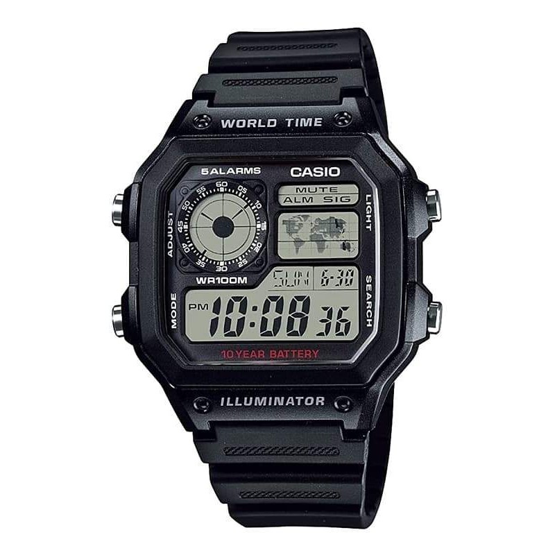 Reloj Casio AE-1200WH-1AV Digital Hombre